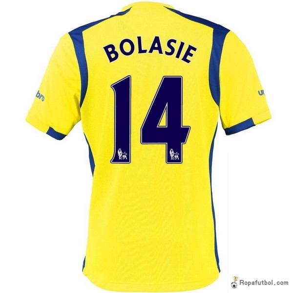 Camiseta Everton Replica Tercera Ropa Bolasie 2016/17 Amarillo